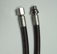 Шланг регулятора, низкого давления (LP) 1/2", резина (60 см, 100см, 210см)